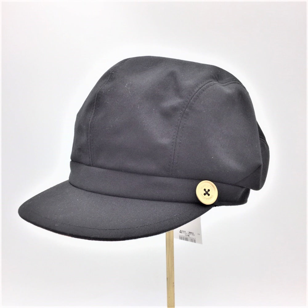 BLUE LABEL CRESTBRIDGE ブルーレーベルクレストブリッジ 帽子 キャスケット ブラック 57cm 55503-120-09 未使用品