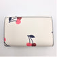 Kate Spade (ケイトスペード) キーケース kate spade 6連キーケース クリームマルチ ステイシーダンシングチェリーズプリント K6019 美品