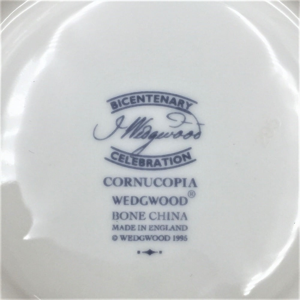 WEDGWOOD ウエッジウッド 食器 コーヌコピア ティーカップ＆ソーサー(リー) 1053535 未使用品