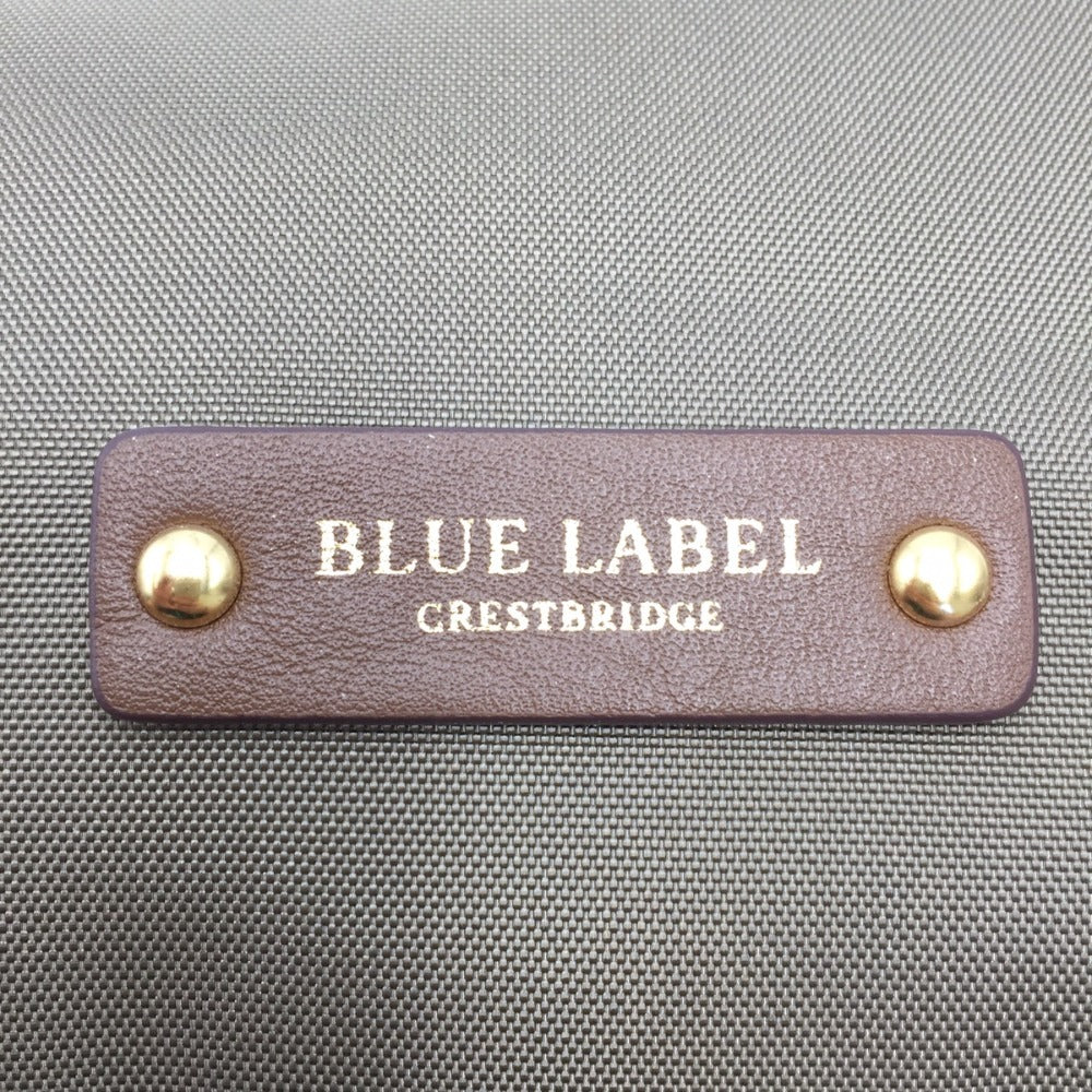 BLUE LABEL CRESTBRIDGE (ブルーレーベルクレストブリッジ) トートバッグ BLUE LABEL CRESTBRIDGE トートバッグ カーキ リボン 55122-704 三陽商会 55122-704 美品