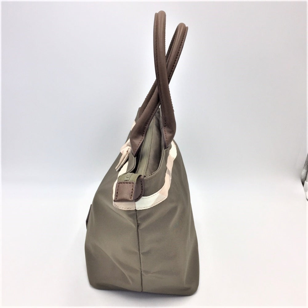 BLUE LABEL CRESTBRIDGE (ブルーレーベルクレストブリッジ) トートバッグ BLUE LABEL CRESTBRIDGE トートバッグ カーキ リボン 55122-704 三陽商会 55122-704 美品