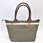 BLUE LABEL CRESTBRIDGE (ブルーレーベルクレストブリッジ) トートバッグ BLUE LABEL CRESTBRIDGE トートバッグ カーキ リボン 55122-704 三陽商会 55122-704 美品
