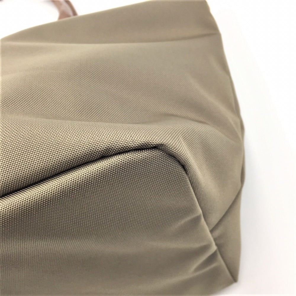 BLUE LABEL CRESTBRIDGE (ブルーレーベルクレストブリッジ) トートバッグ BLUE LABEL CRESTBRIDGE トートバッグ カーキ リボン 55122-704 三陽商会 55122-704 美品