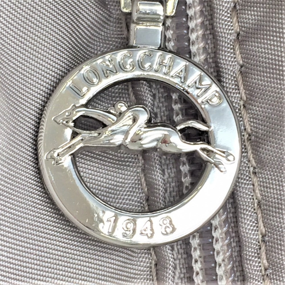Longchamp (ロンシャン) トートバッグ LONGCHAMP ロンシャン ナイロントートバッグ グレージュ 美品