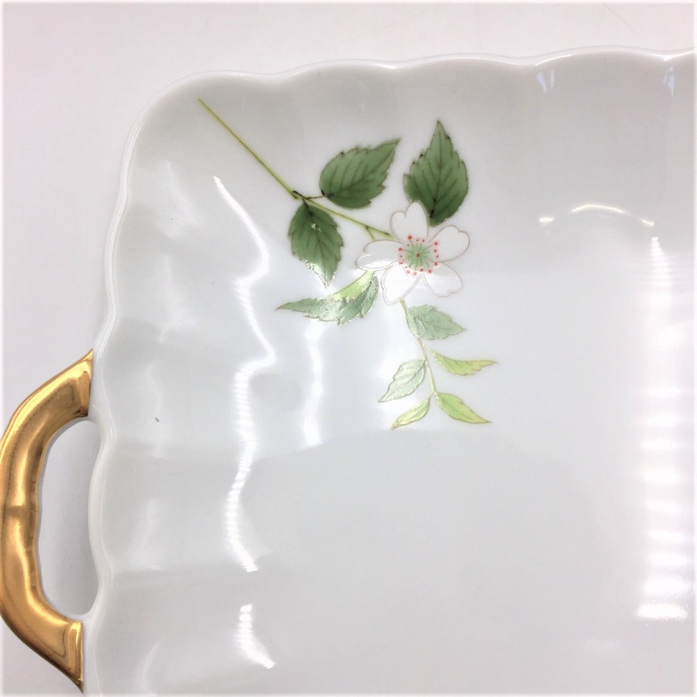 香蘭社 香蘭社 山吹フレアトレー 長角皿 箱付き 1924-JVR｜コンプオフ