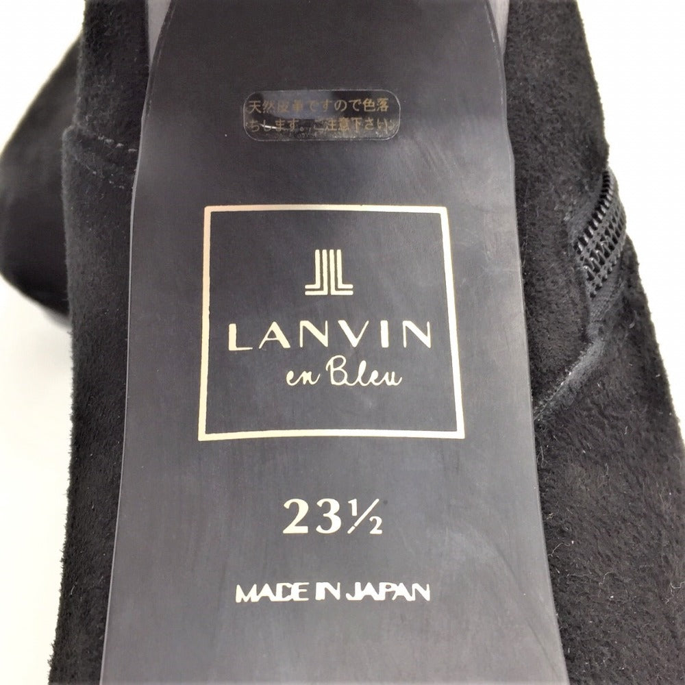 LANVIN en Bleu LANVIN en Bleu ブーティー ブラック スエード 2175