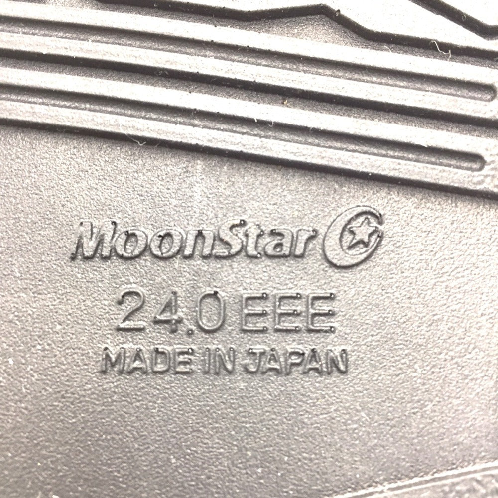 MoonStar (ムーンスター) 靴その他 moonstar Ｖステップ05 ブラック 3Ｅ 24.0cm 介護シューズ 長さ27cm 美品