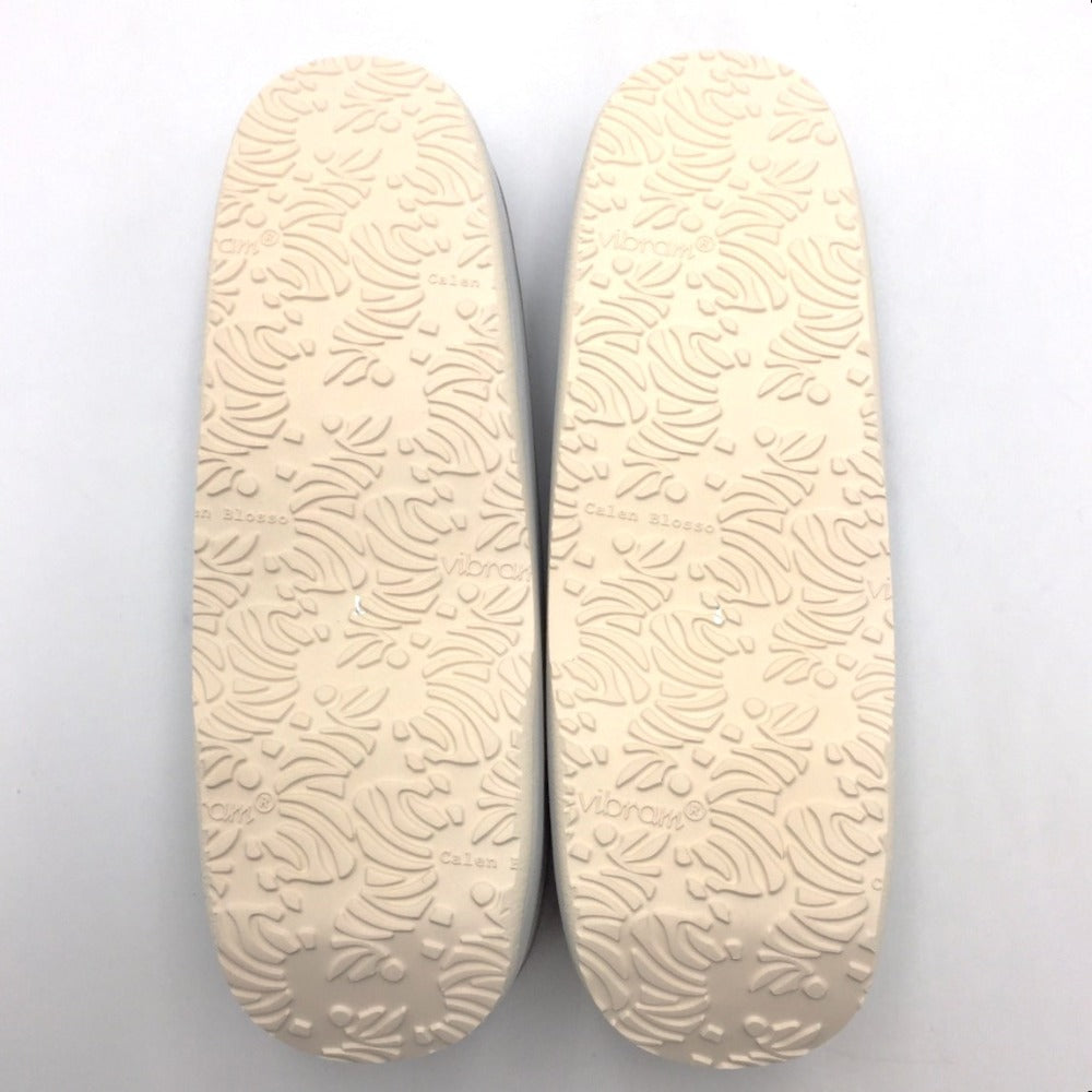 Calen Blosso カレンブロッソ 草履 カフェ草履　グレー　シルバー　L 未使用品
