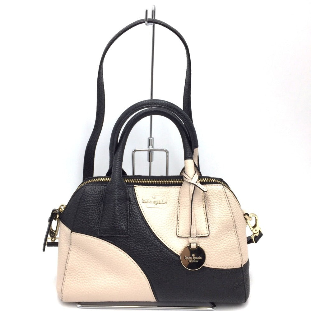 Kate Spade ケイトスペード 2wayハンドバッグ　ショルダーバッグ　ベージュ×ブラック　RN010276/CA57710 美品