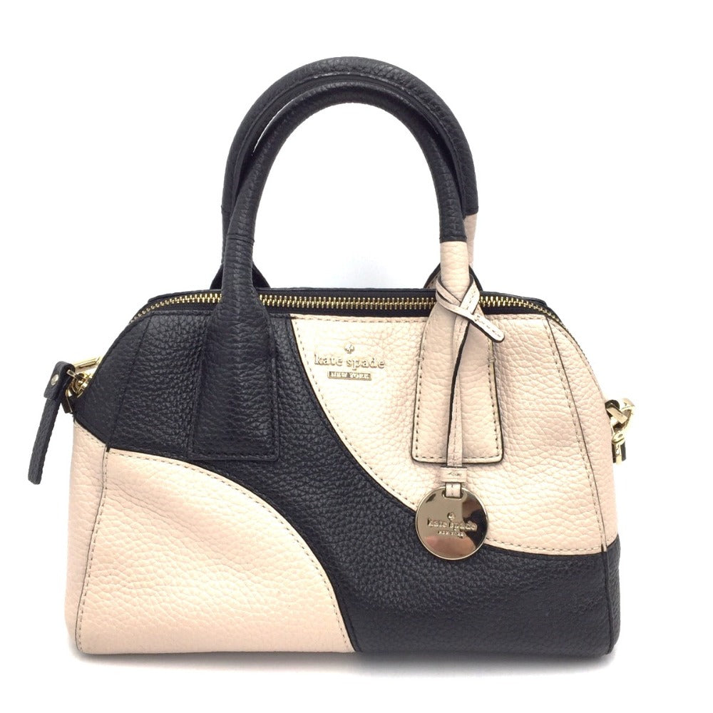Kate Spade ケイトスペード 2wayハンドバッグ　ショルダーバッグ　ベージュ×ブラック　RN010276/CA57710 美品