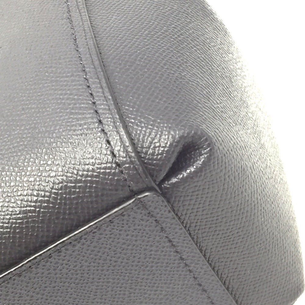 COACH (コーチ) トートバッグ COACH  クロスグレインレザー ブルックキャリーオール2wayトートバッグ　ネイビー　F25397 美品