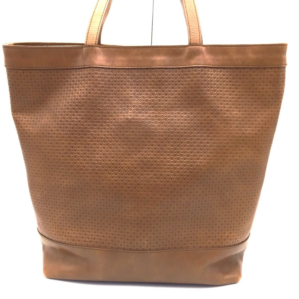 MARGARET HOWELL idea (マーガレットハウエル アイデア) トートバッグ MARGARET HOWELE idea　レザートートバッグ　キャメル 美品