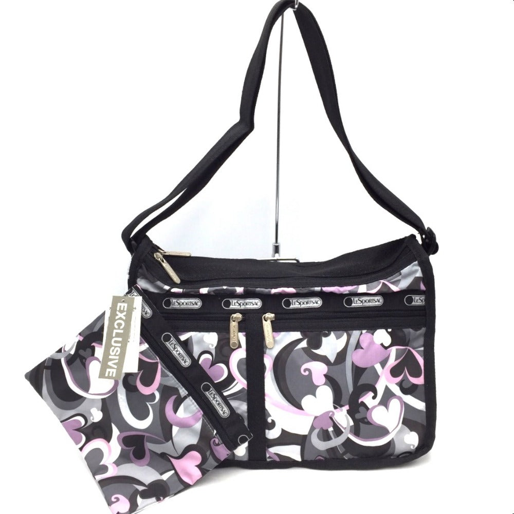 LeSportsac (レスポートサック) ショルダーバッグ Lesportsac ショルダーバッグ 7507K046 ハート柄 ポーチ付き ハワイ限定 新品タグ付き 未使用品