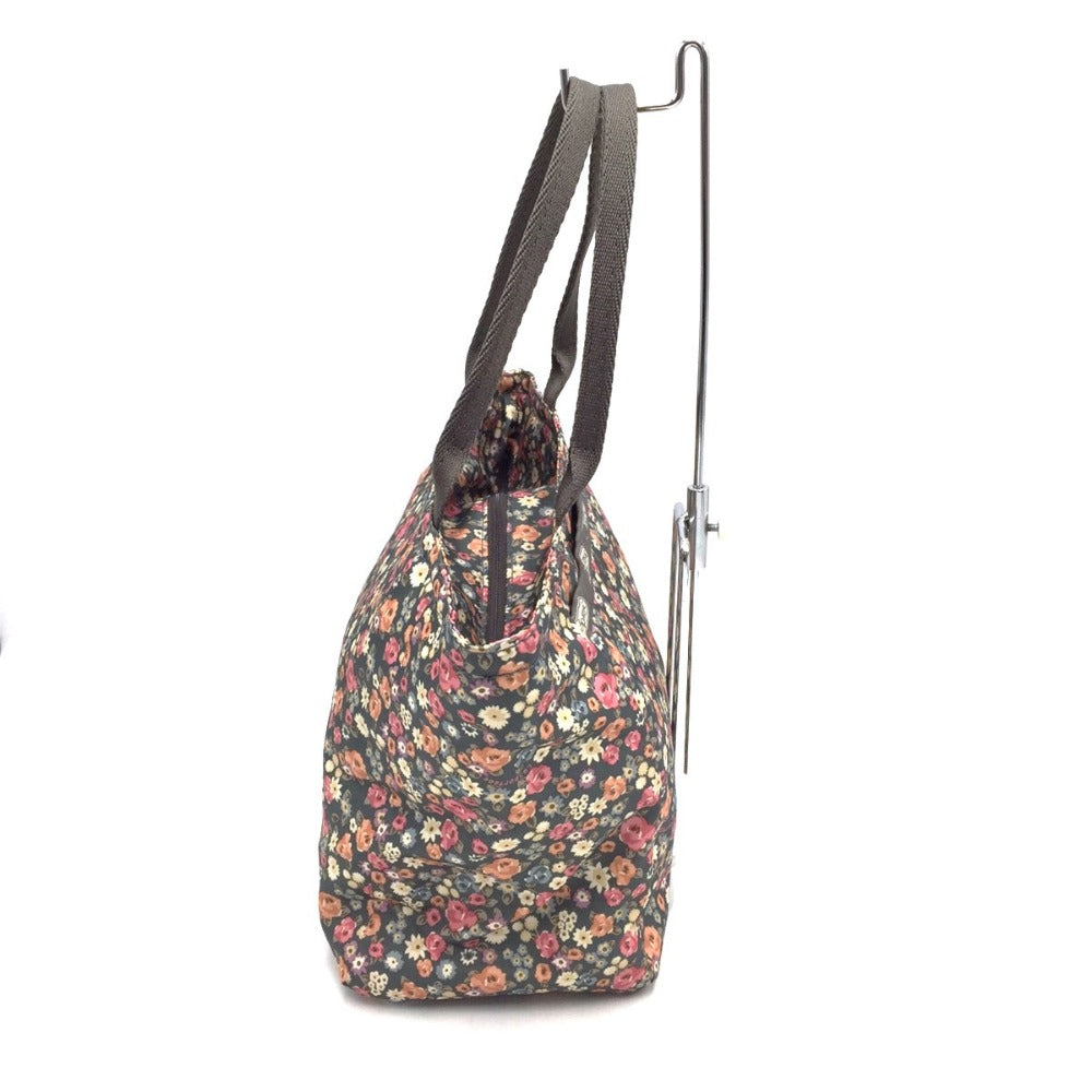 LeSportsac Lesportsac トートバッグ 7470 小花柄 グレー SMALL