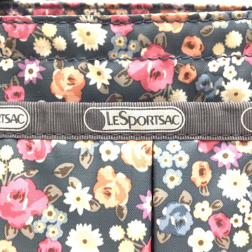 LeSportsac Lesportsac トートバッグ 7470 小花柄 グレー SMALL