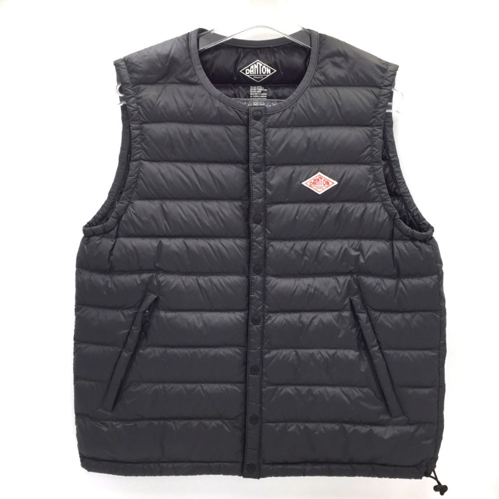 Danton (ダントン) ダウンベスト DANTON　インナーダウン ライトダウンベスト　チャコールグレー　36　S　JD-8749 美品
