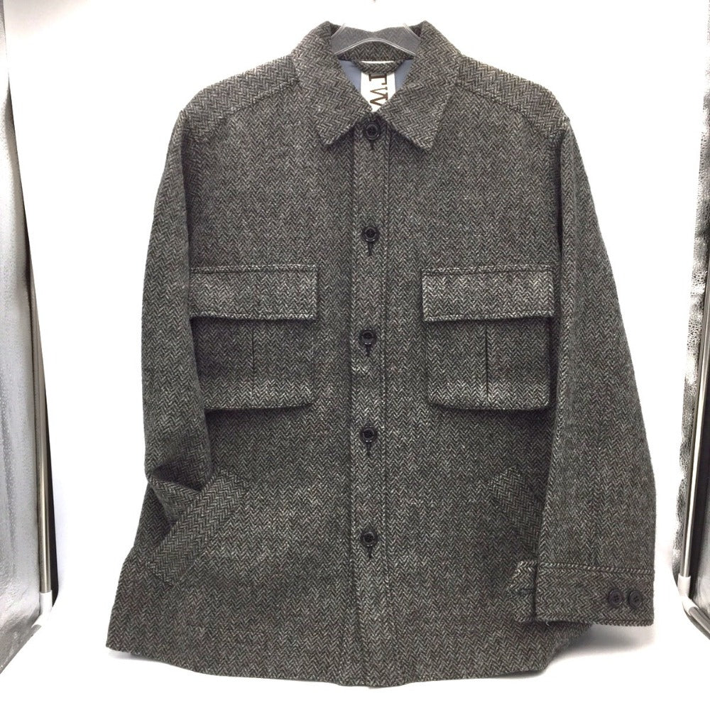 Traditional Weatherwear (トラディショナルウェザーウェア) テーラードジャケット TRADITIONAL WEATGERWEAR HEAT TWEED MARLOW 34 グレー 美品