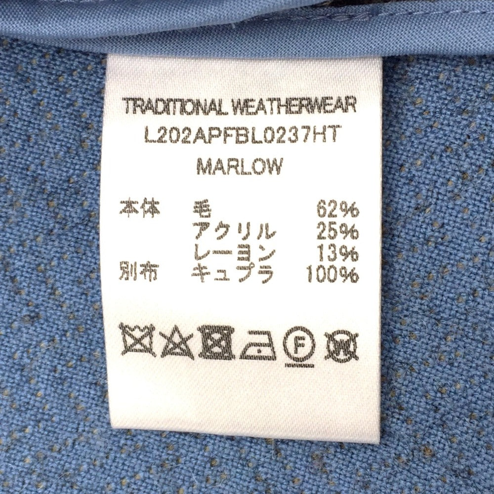 Traditional Weatherwear (トラディショナルウェザーウェア) テーラードジャケット TRADITIONAL WEATGERWEAR HEAT TWEED MARLOW 34 グレー 美品