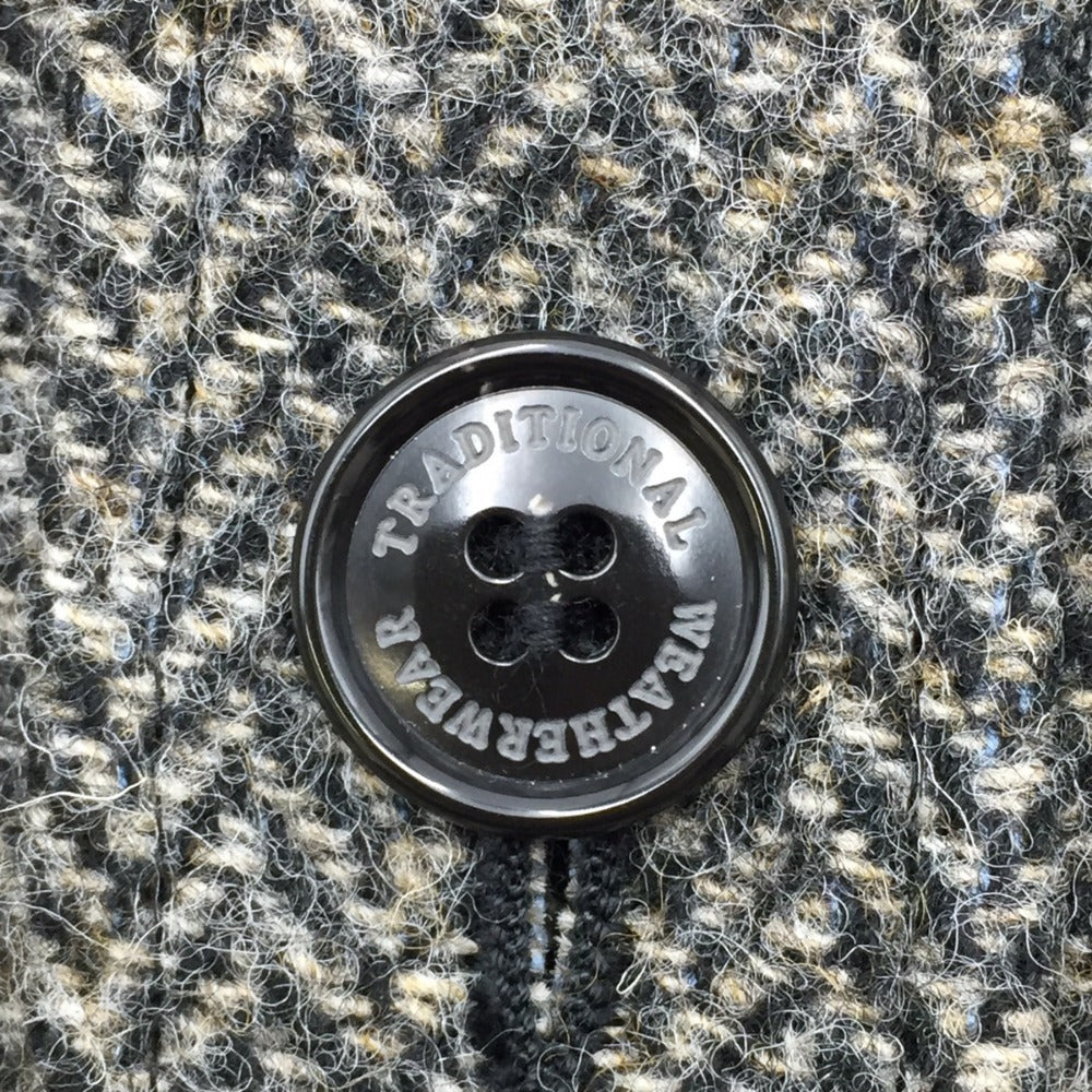 Traditional Weatherwear (トラディショナルウェザーウェア) テーラードジャケット TRADITIONAL WEATGERWEAR HEAT TWEED MARLOW 34 グレー 美品