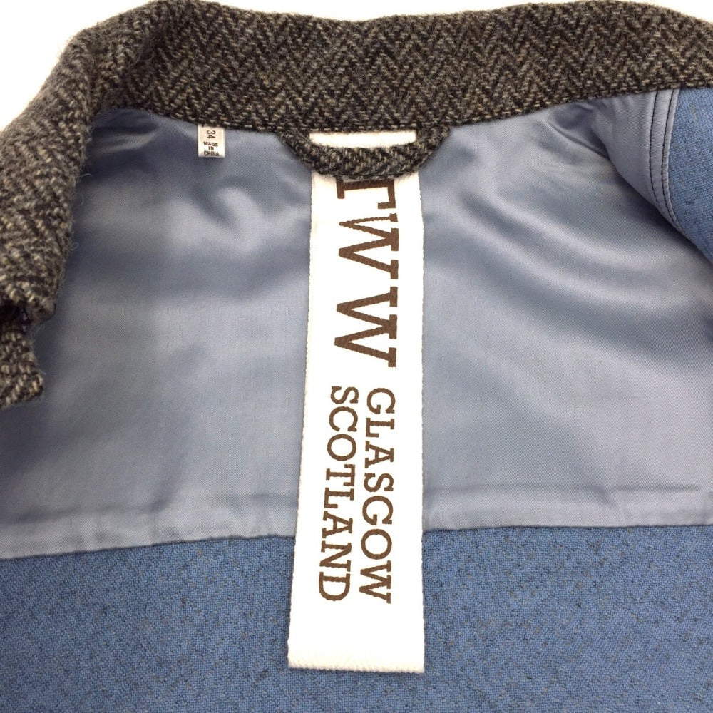 Traditional Weatherwear (トラディショナルウェザーウェア) テーラードジャケット TRADITIONAL WEATGERWEAR HEAT TWEED MARLOW 34 グレー 美品ココロード