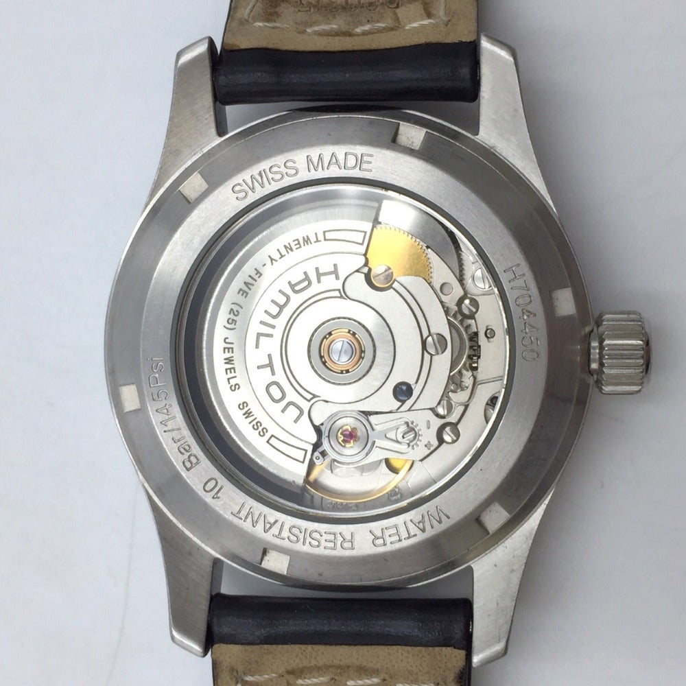 HAMILTON (ハミルトン) 腕時計 HAMILTON　カーキ フィールド オートマチック　自動巻き時計　H704450 H704450 美品,  【中古】