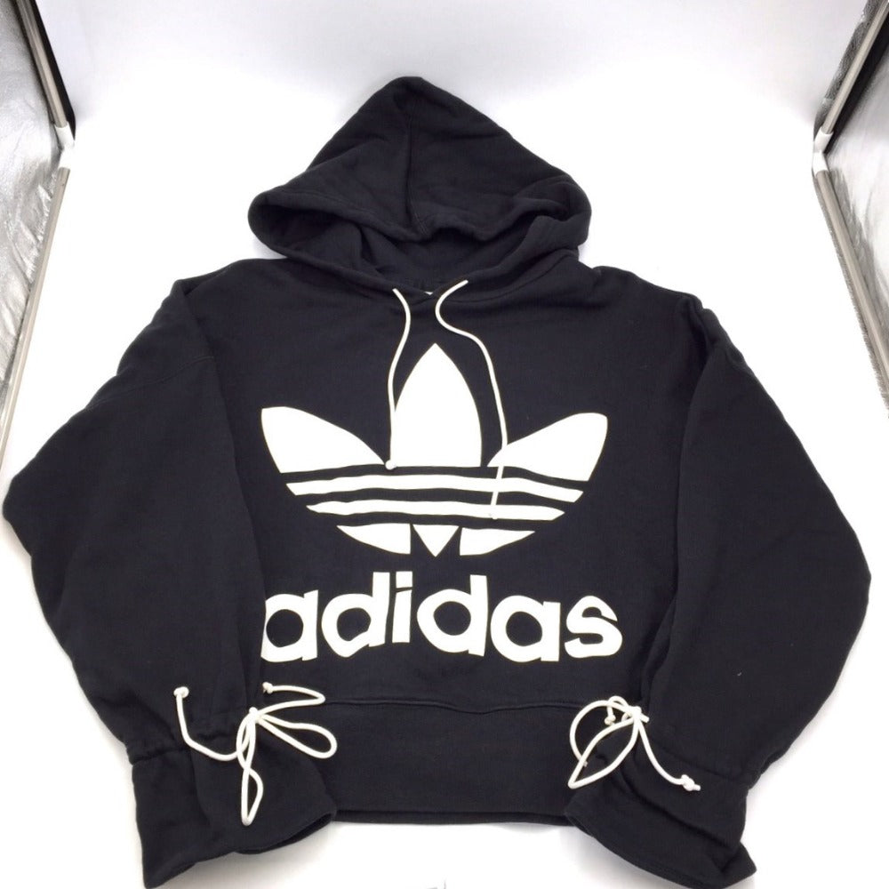 adidas アディダス ベリスタ パーカー フーディー M ブラック EC1897 美品