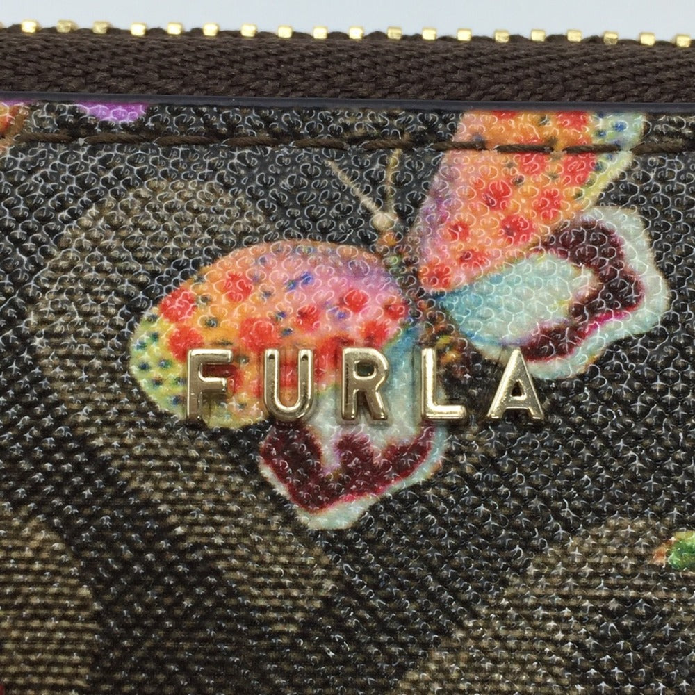 Furla (フルラ) コインケース FURLA コインケース バビロンフローラル柄 WR00123-BX0172-TCO001 美品