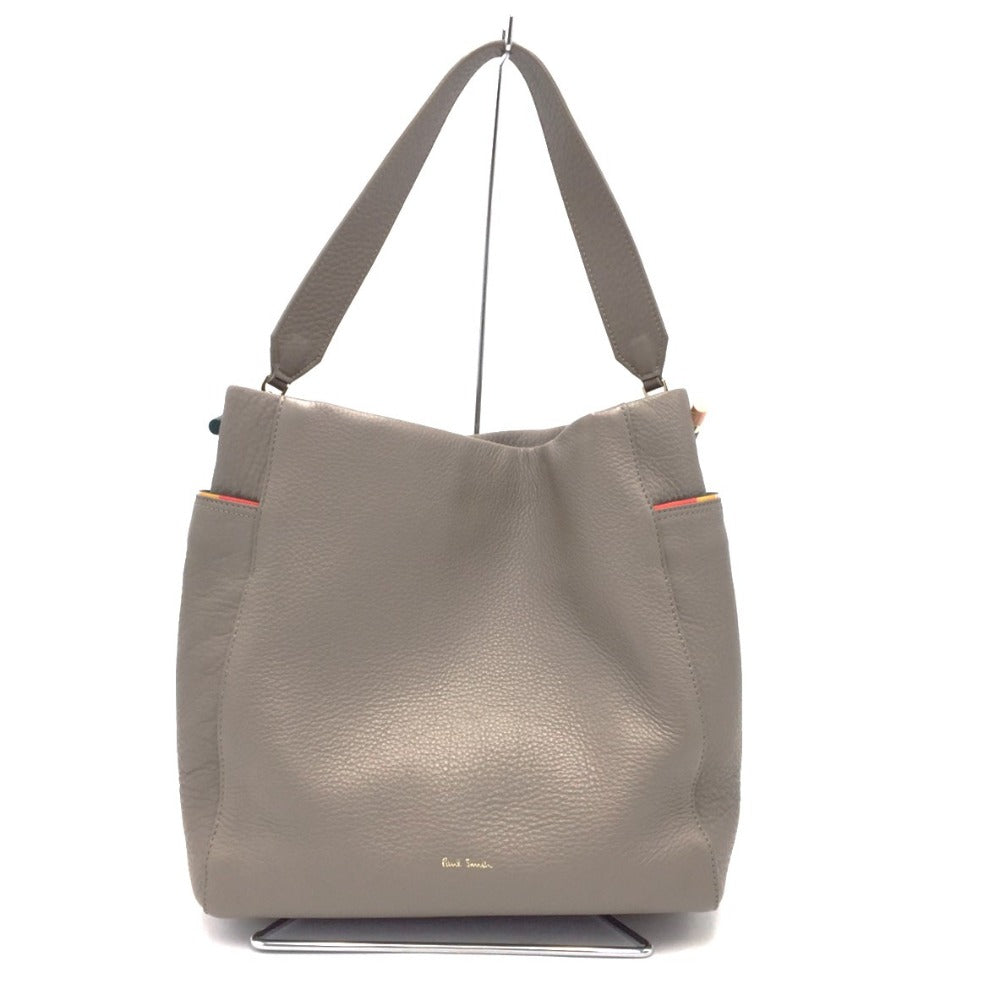 PAUL SMITH COLLECTION (ポールスミスコレクション) ショルダーバッグ Paul Smith ワンショルダーバッグ ハンドバッグ グレージュ 美品