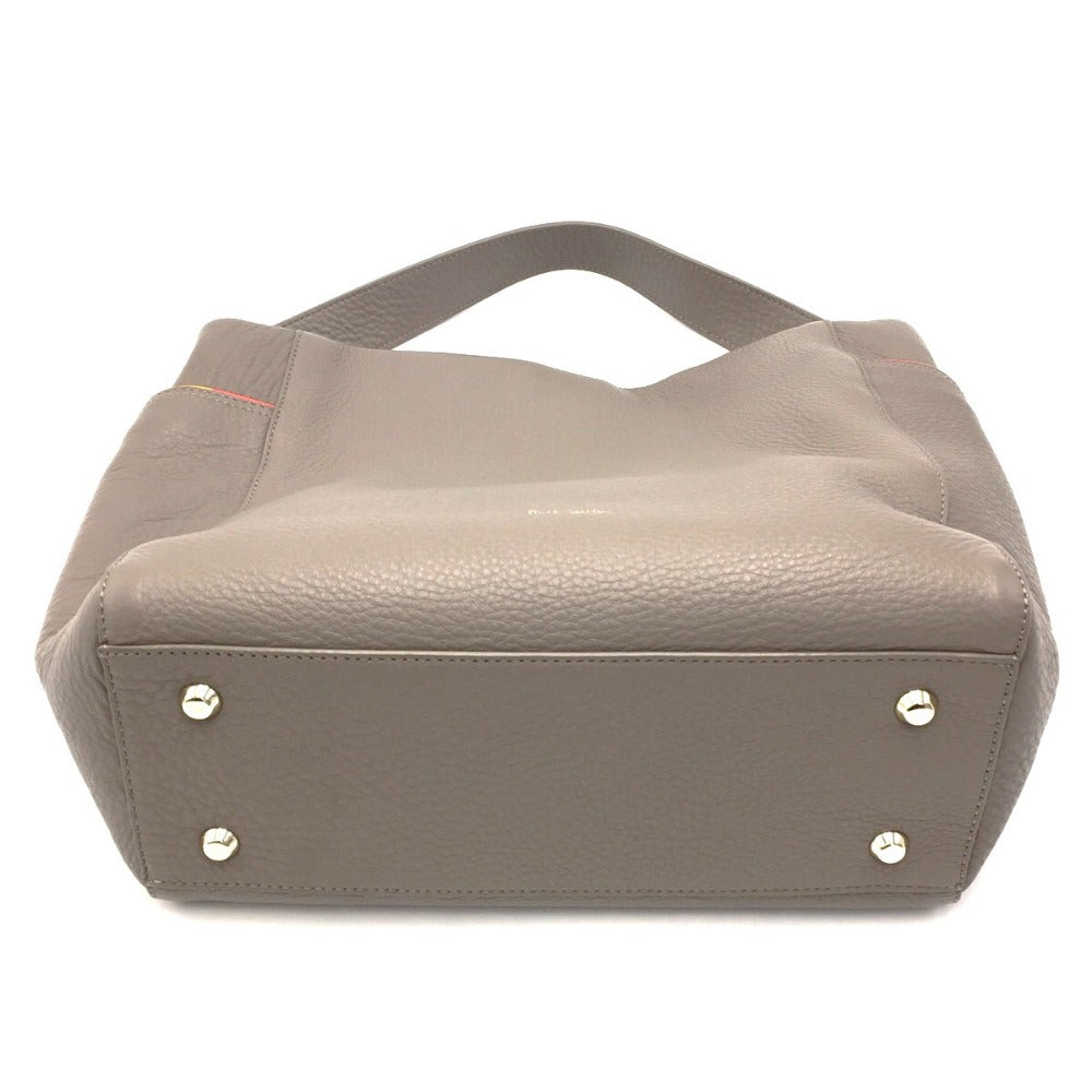 PAUL SMITH COLLECTION (ポールスミスコレクション) ショルダーバッグ Paul Smith ワンショルダーバッグ ハンドバッグ グレージュ 美品