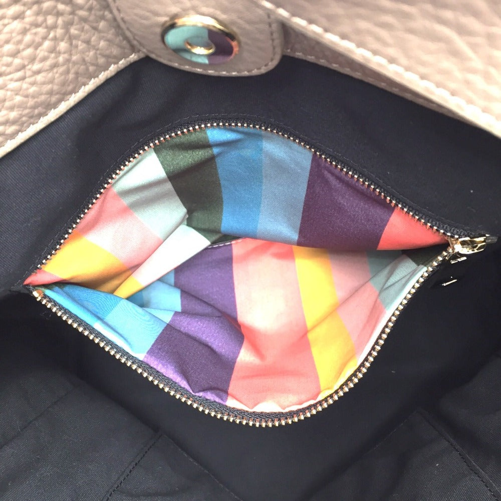 PAUL SMITH COLLECTION (ポールスミスコレクション) ショルダーバッグ Paul Smith ワンショルダーバッグ ハンドバッグ グレージュ 美品