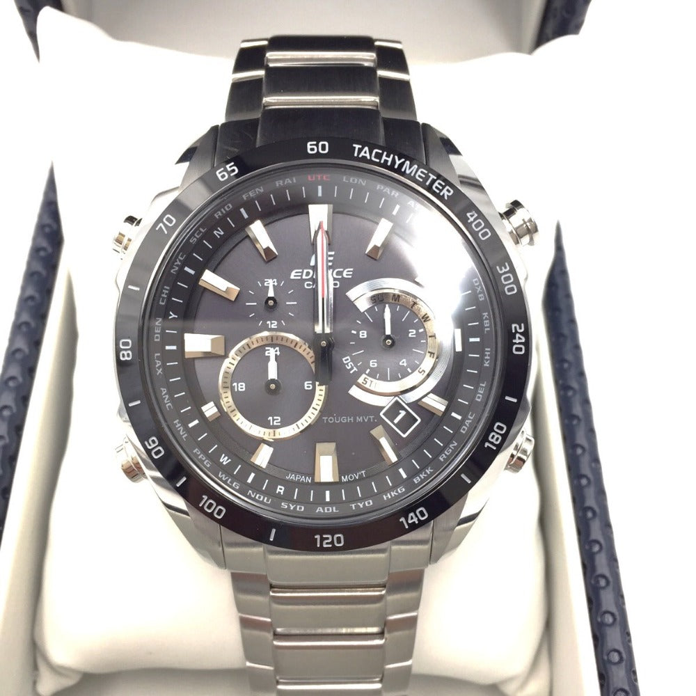 CASIO EDIFICE (カシオ エディフィス) 腕時計 CASIO EDIFICE 5423 EQW-T620 クロノグラフ ブラックベゼル 美品
  
  【中古】