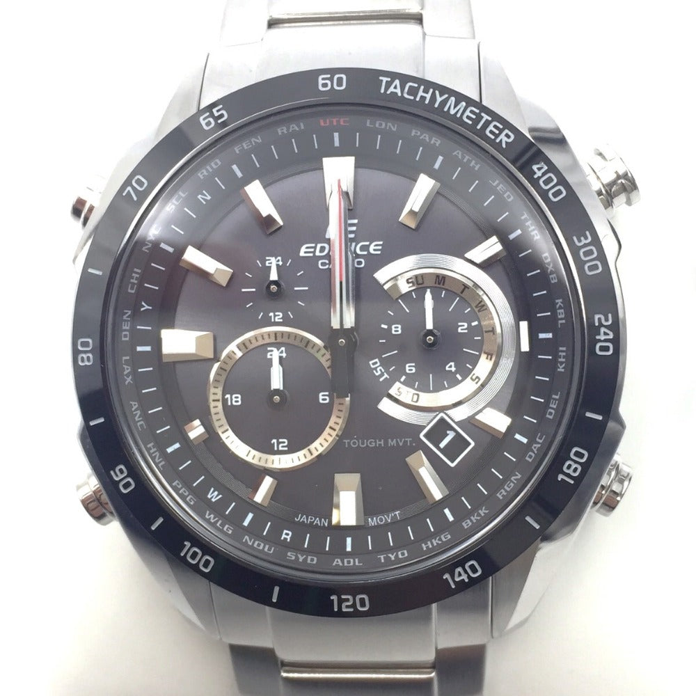 CASIO EDIFICE (カシオ エディフィス) 腕時計 CASIO EDIFICE 5423 EQW-T620 クロノグラフ ブラックベゼル 美品
  
  【中古】