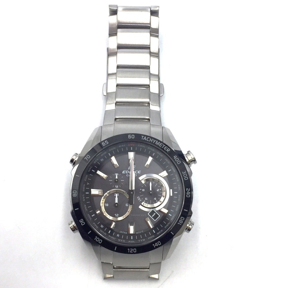 CASIO EDIFICE (カシオ エディフィス) 腕時計 CASIO EDIFICE 5423 EQW-T620 クロノグラフ ブラックベゼル 美品
  
  【中古】