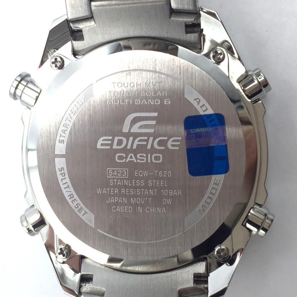 CASIO EDIFICE CASIO EDIFICE 5423 EQW-T620 クロノグラフ ブラックベゼル｜コンプオフ プラス –  コンプオフプラス 公式ショップ