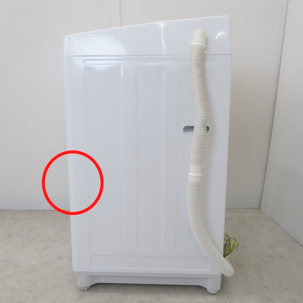 TOSHIBA 全自動電気洗濯機 AWG3 5.0kg 年製 グランホワイト 簡易