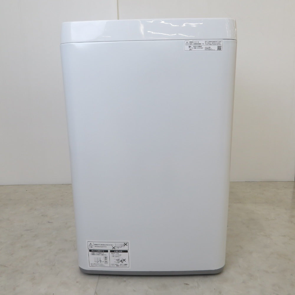 SHARP シャープ 全自動電気洗濯機 ES-GE4E 4.5kg 2021年製 ベージュ系 簡易乾燥機能付 一人暮らし 洗浄・除菌済み
