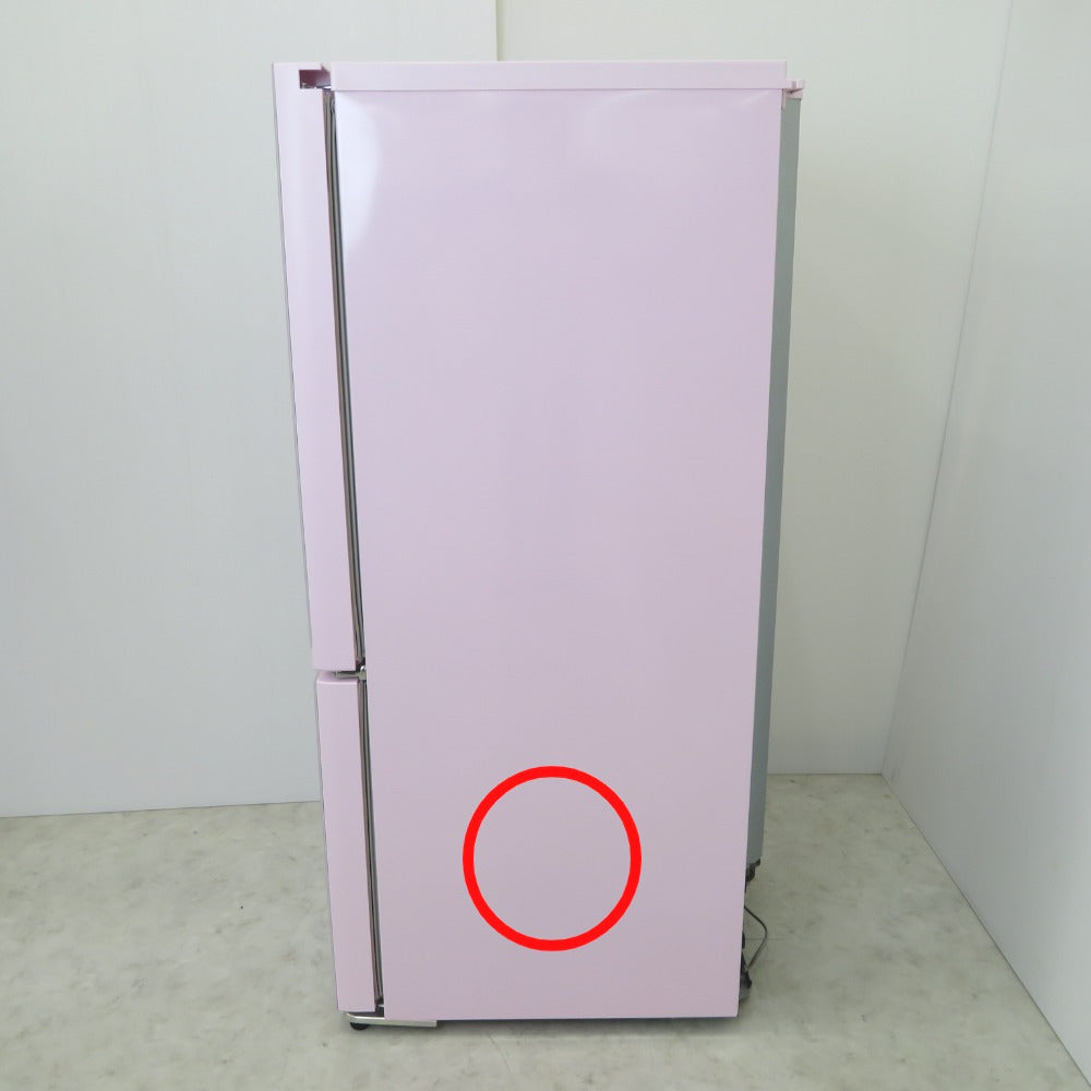 冷蔵庫 HR-G1501KP 2ドア 2019年製 ハイセンス ピンク 150L - 家具