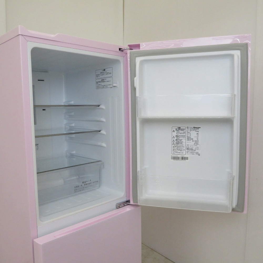美品】ハイセンス 2ドア冷凍冷蔵庫 134L 2020年製 関東甲信送料無料 