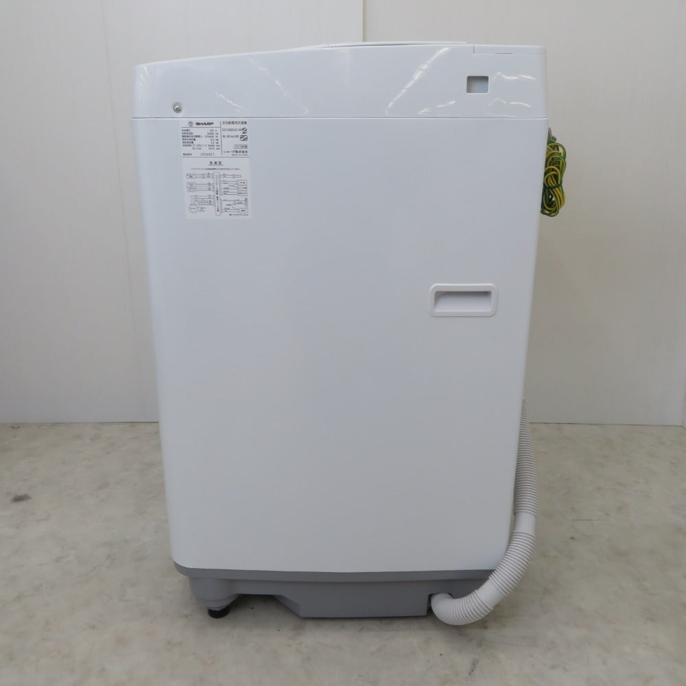 SHARP シャープ 全自動洗濯機 6.0kg ES-G60UC ホワイト 2019年製 洗浄 