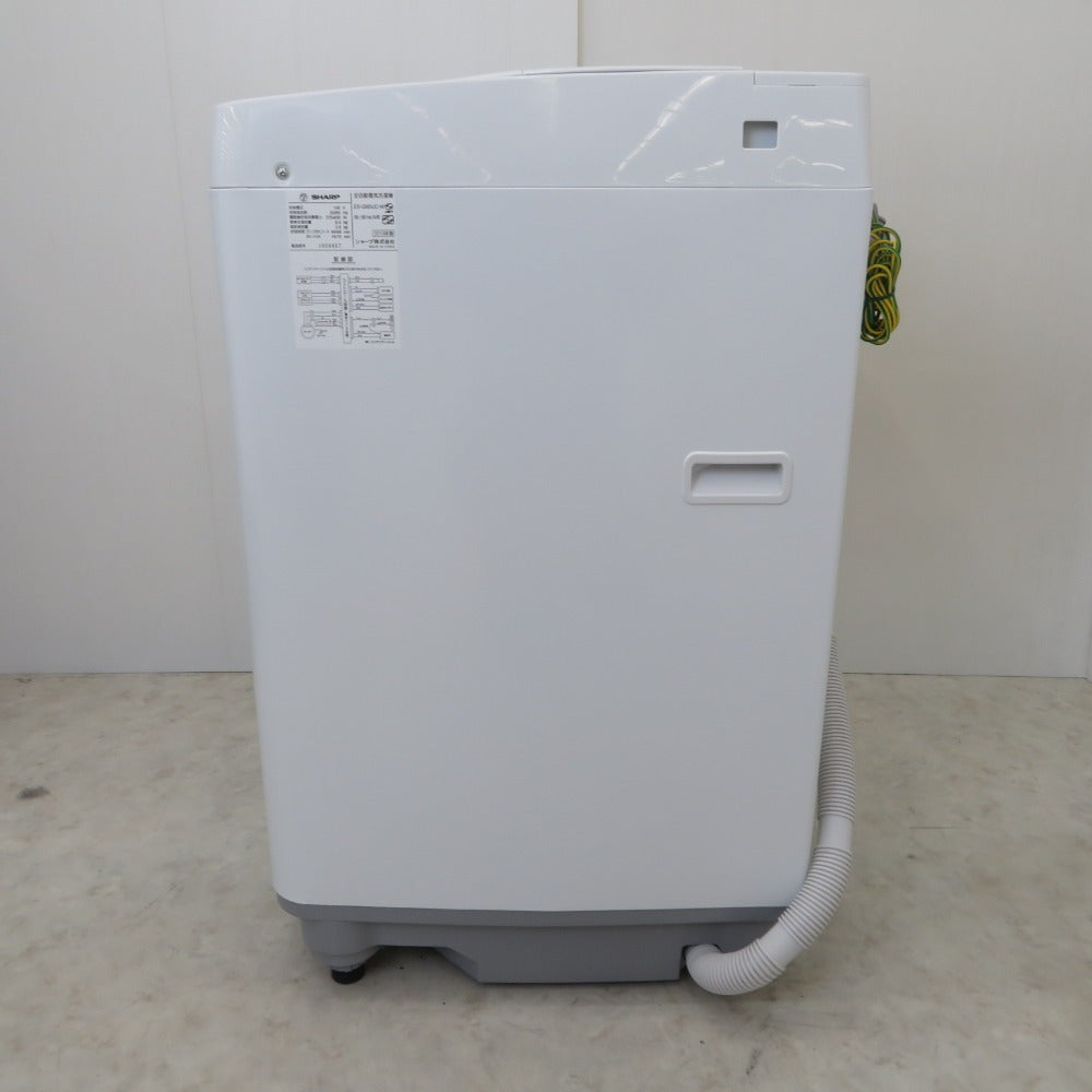 SHARP シャープ 全自動洗濯機 6.0kg ES-G60UC ホワイト 2019年製 洗浄 