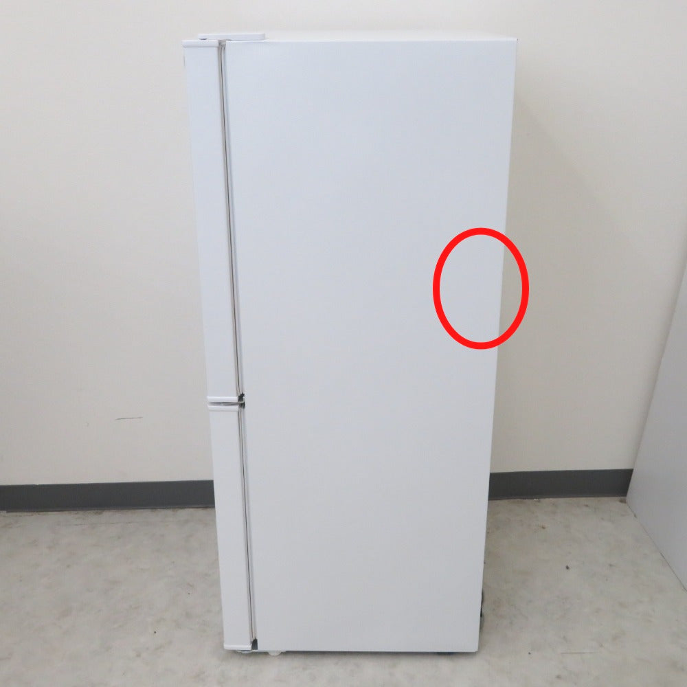 NITORI ニトリ 冷蔵庫 106L 直冷式 2ドア NTR-106WH ホワイト 2021年製 Nグラシア WH 一人暮らし 洗浄・除菌済み