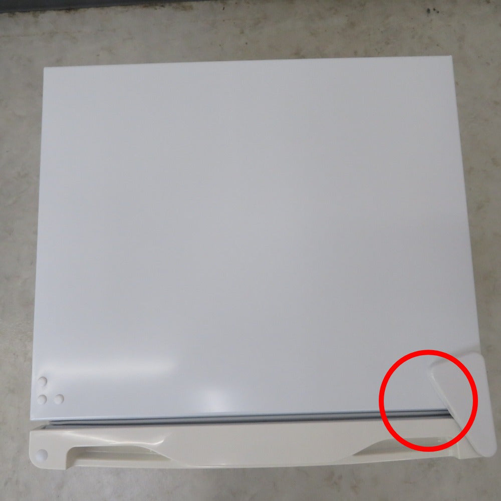 【恵庭】☆中古品☆冷蔵庫 S-cubism R-46WH 46L 2018年製 動作品 PayPay支払いOK！ R46WH 冷蔵庫 S-cubism ホワイト [46L /1ドア /右開き/左開き付け替え
