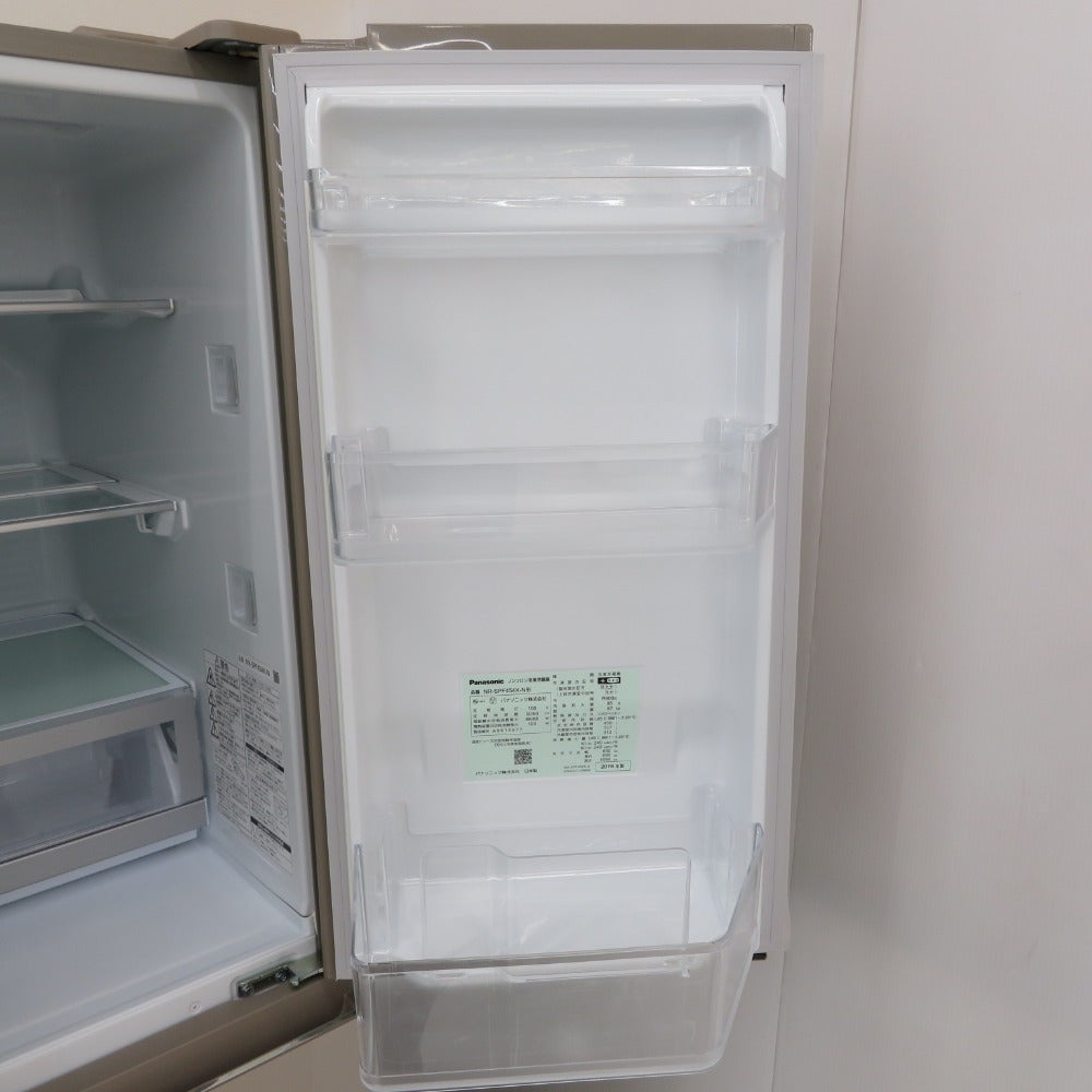 製氷機付き450L19年製Panasonic6ドア冷蔵庫NR-SPF454X-N - 冷蔵庫