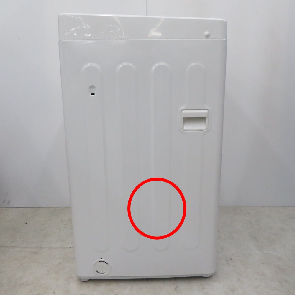 AQUA アクア 全自動電気洗濯機 AQW-S45E 4.5kg 2017年製 ホワイト 簡易 