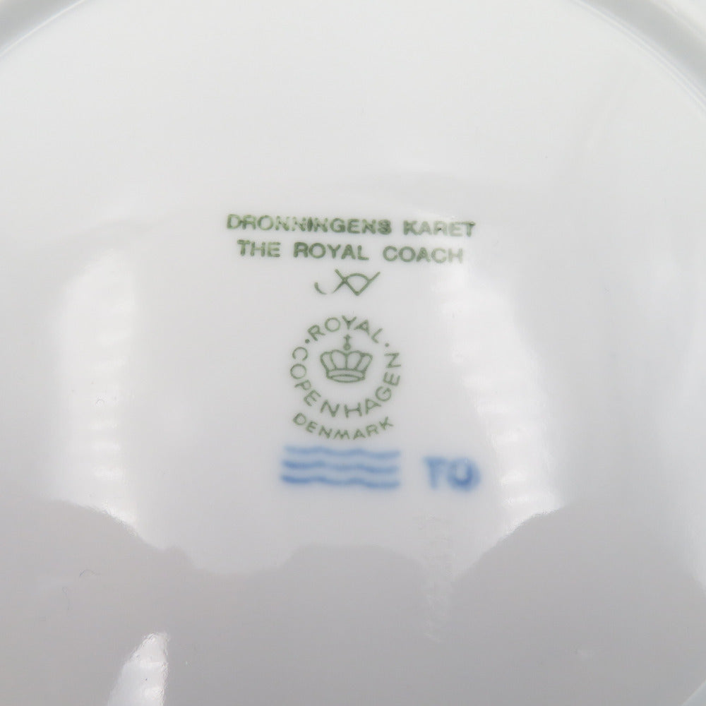 Royal Copenhagen (ロイヤルコペンハーゲン) 食器 イヤープレート 『女王の馬車』1992年 西洋陶磁 インテリア 箱付き 未使用品