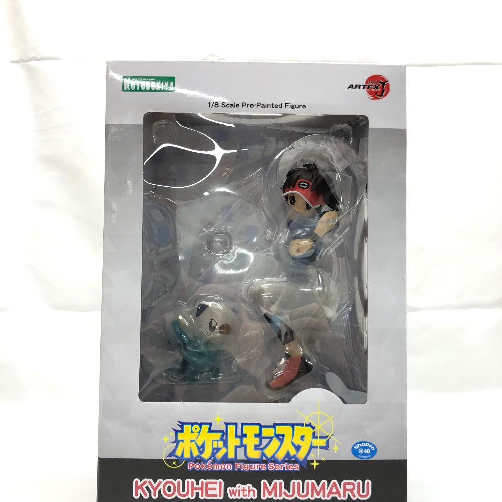 ポケットモンスター フィギュア ARTFX J キョウヘイ with ミジュマル 「ポケットモンスター ブラック2・ホワイト2」 1/8 PVC製塗装済み完成品 未使用品