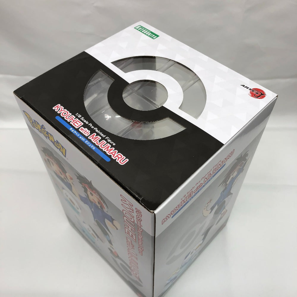 ポケットモンスター フィギュア ARTFX J キョウヘイ with ミジュマル 「ポケットモンスター ブラック2・ホワイト2」 1/8 PVC製塗装済み完成品 未使用品