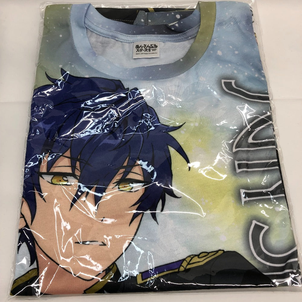 キャラクターグッズ 漣ジュン フルグラフィックTシャツ グレー フリーサイズ 「あんさんぶるスターズ!」 未使用品