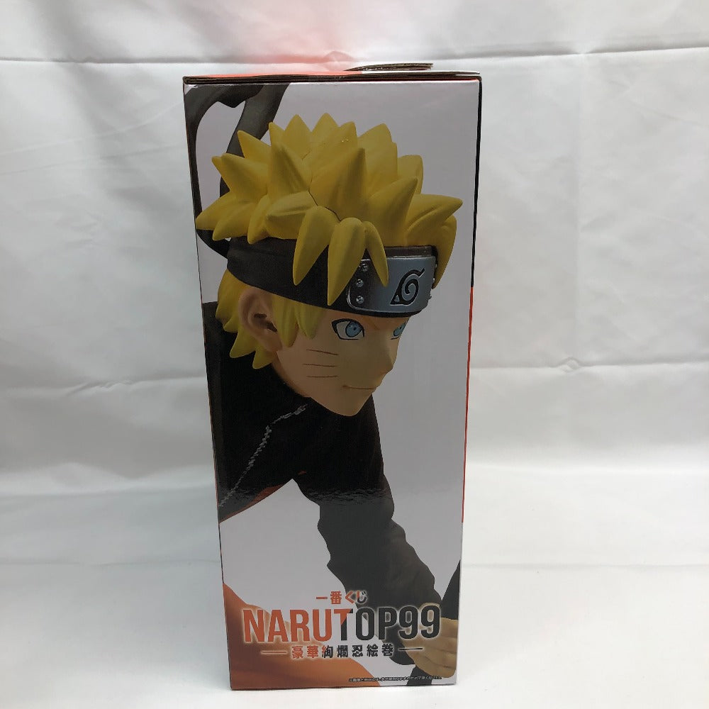 BANDAI (バンダイ 一番くじ) フィギュア うずまきナルト(NARUTOP99記念 岸本斉史描き下ろしイラスト背景パネル付属) 「一番くじ NARUTOP99 -豪華絢爛忍絵巻-」 C賞 フィギュア 未使用品