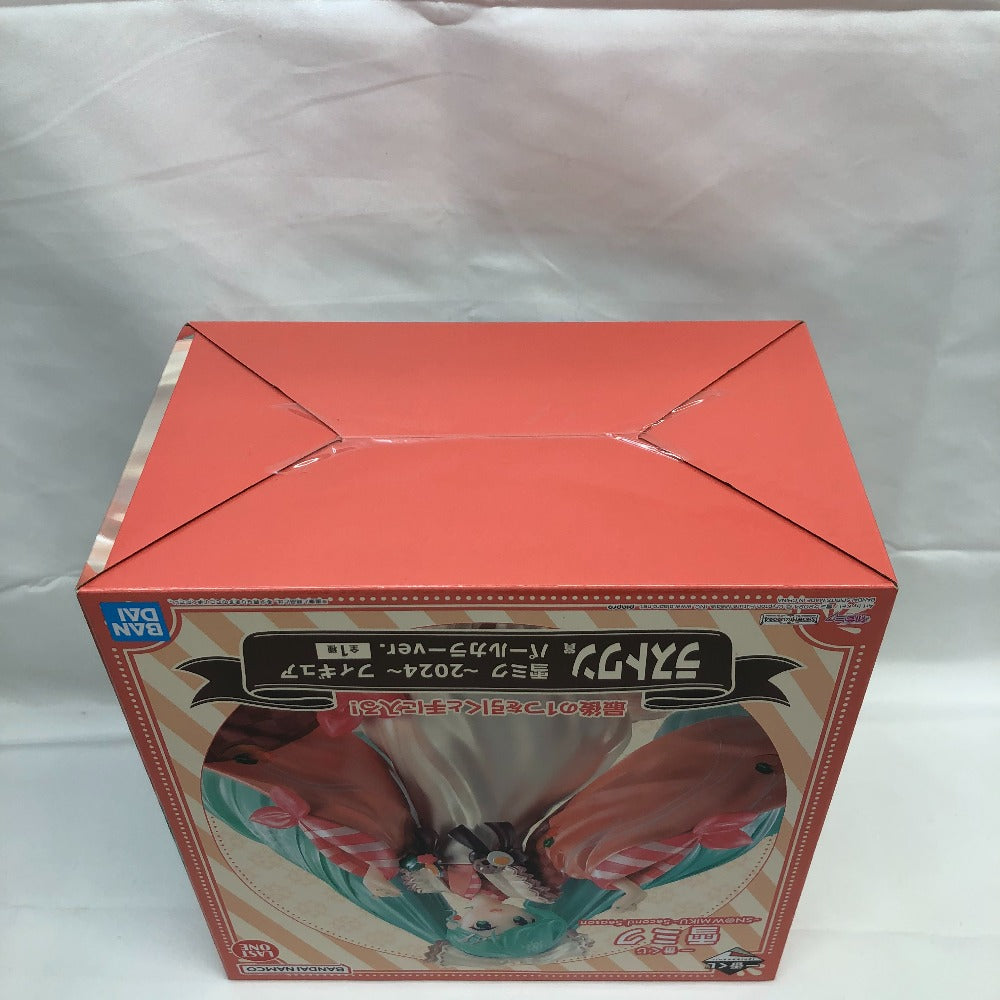 BANDAI (バンダイ 一番くじ) フィギュア 雪ミク 〜2024〜 パールカラーver. 「一番くじ 雪ミク 〜SNOW MIKU〜 Second Season」 ラストワン賞 フィギュア 未使用品